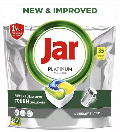Jar kapsle do myčky 45ks Platinum yellow | Čistící a mycí prostředky - Saponáty - Saponáty na nádobí Jar kapsle do myčky 45ks Platinum yellow | Čistící a mycí prostředky - Saponáty - Saponáty na nádobí